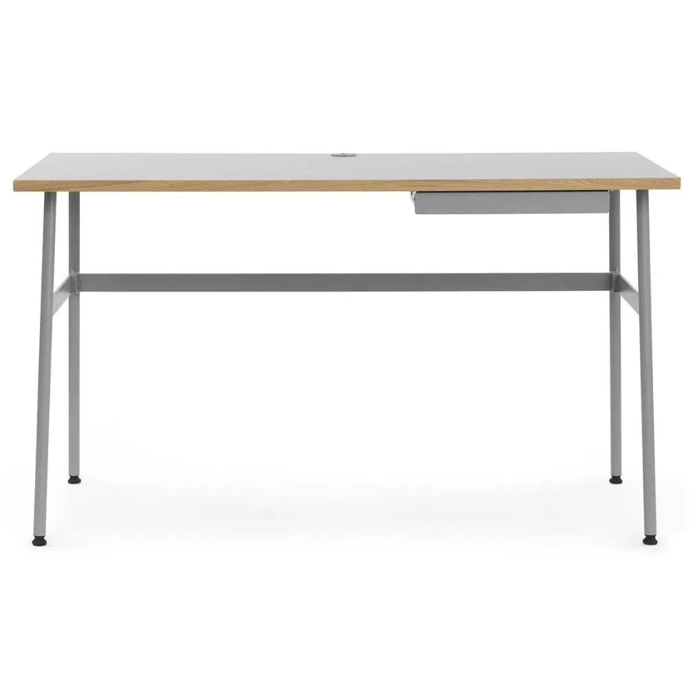 Normann Copenhagen Journal steel desk with laminated table-top