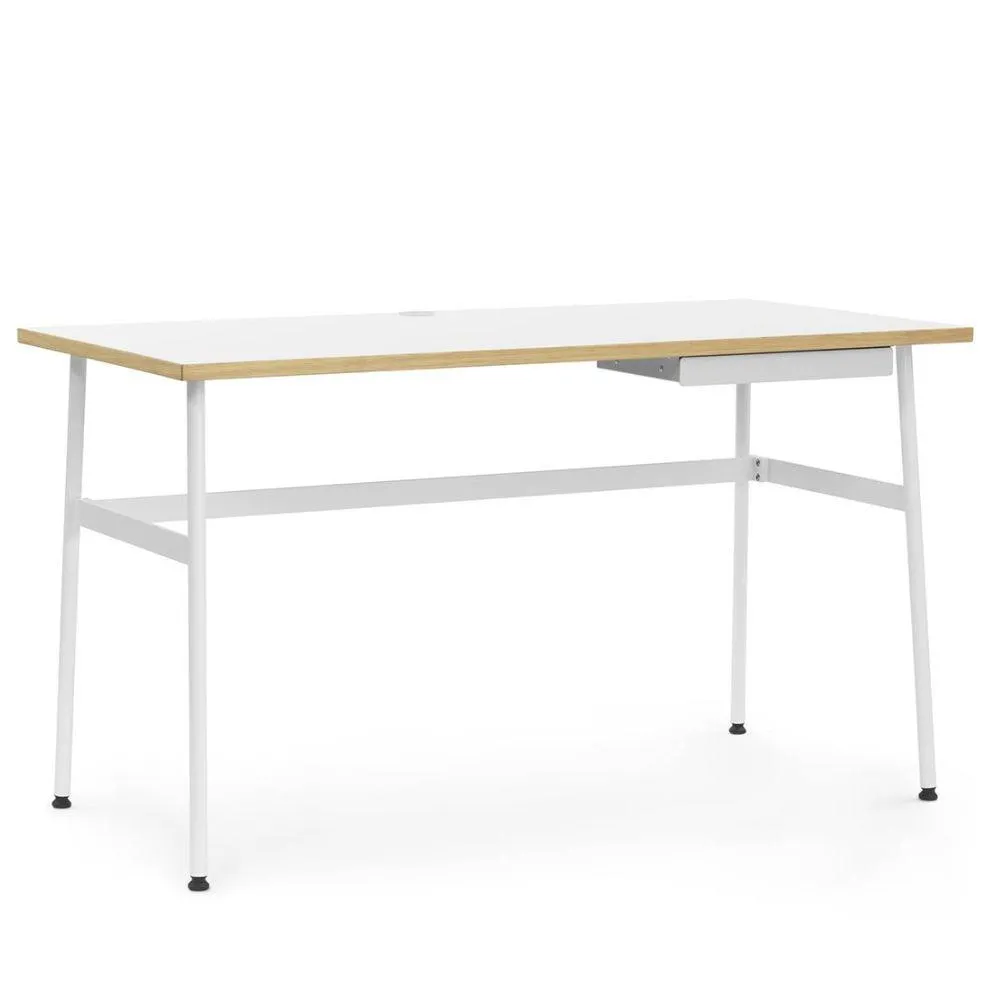 Normann Copenhagen Journal steel desk with laminated table-top