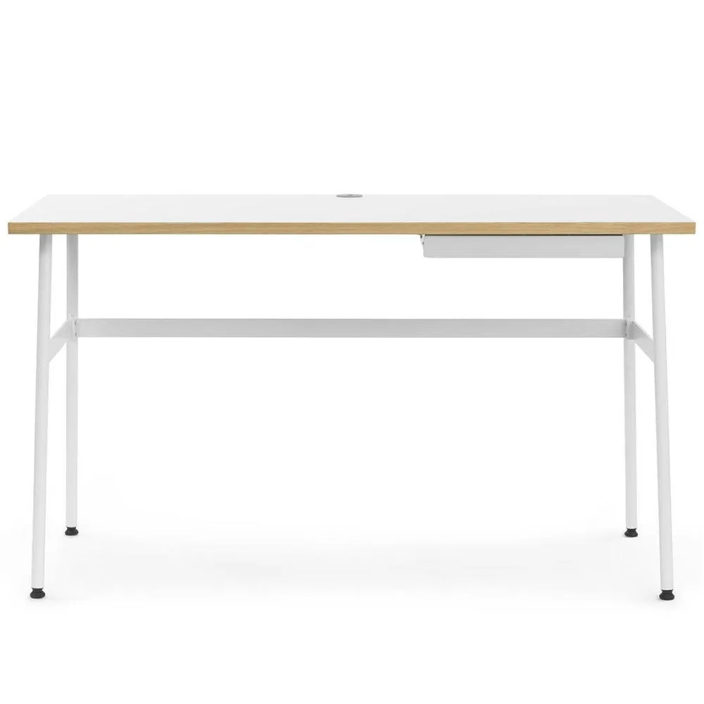 Normann Copenhagen Journal steel desk with laminated table-top