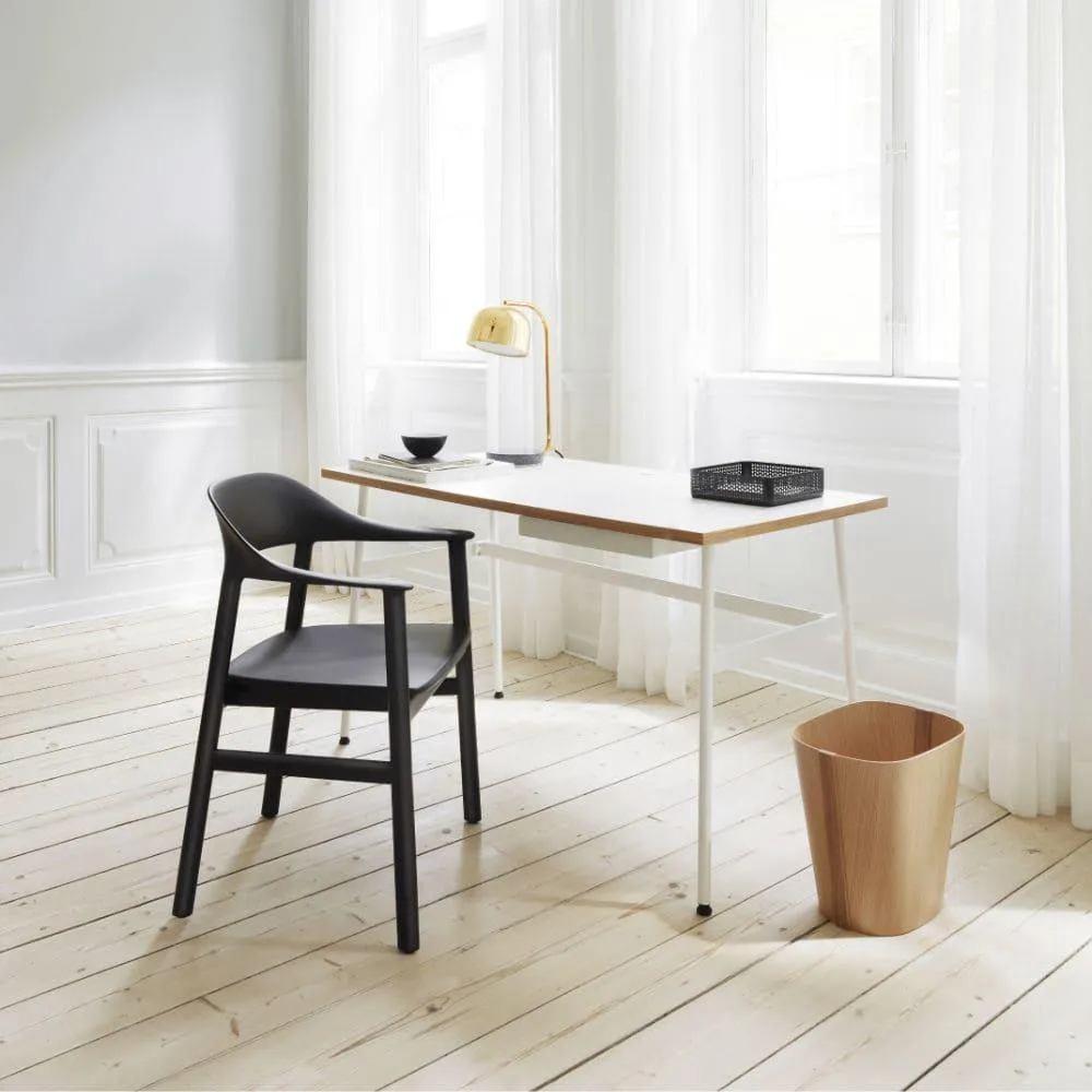 Normann Copenhagen Journal steel desk with laminated table-top