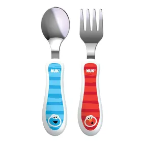 NUK Sesame Street Dinnerware Utensil Set