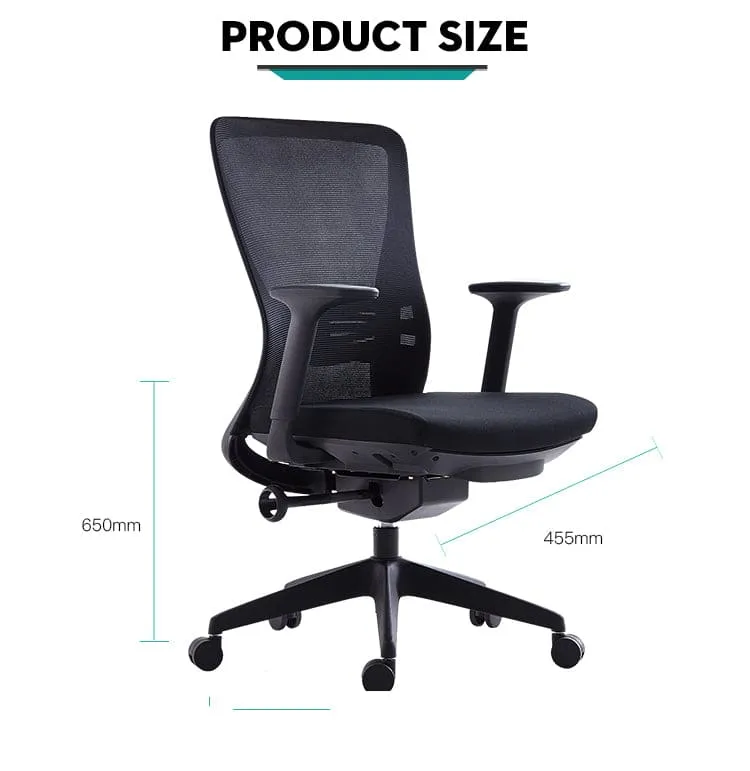 Office Furniture – Ergonomic Low Back Office Chair Mesh Swivel Office Chair