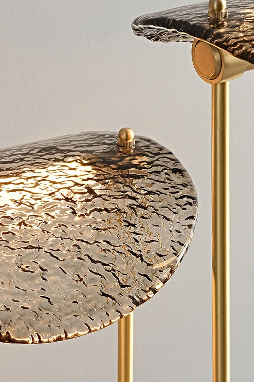 Paolo Castelli Manta Smoked Table Lamps