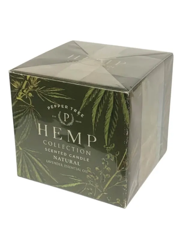 Pepper Tree Hemp Scented Candle - 200ml