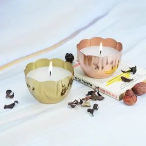 Phool Vanilla Scented Festive Tealight Candle - Set Of Two