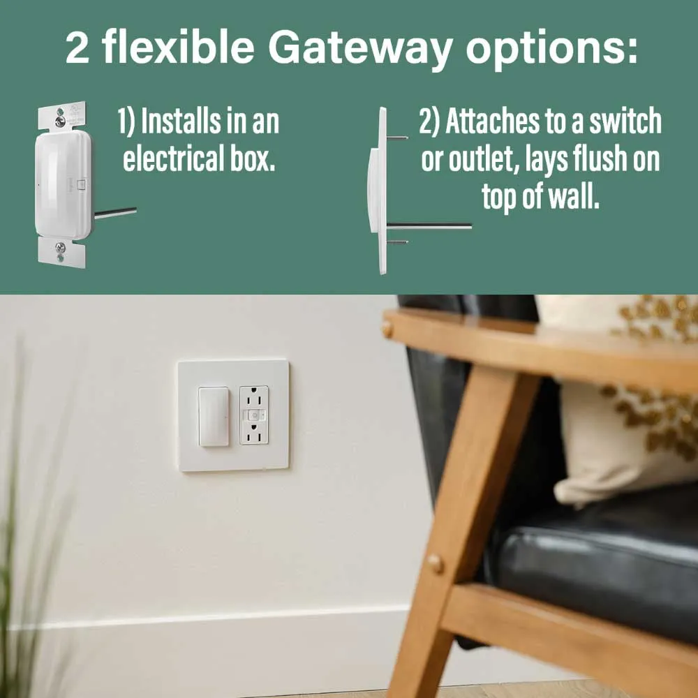 radiant 15A Smart Outlet with Netatmo, Nickel