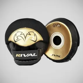 Rival RPM5 Parabolic Punch Mitts Black/Gold