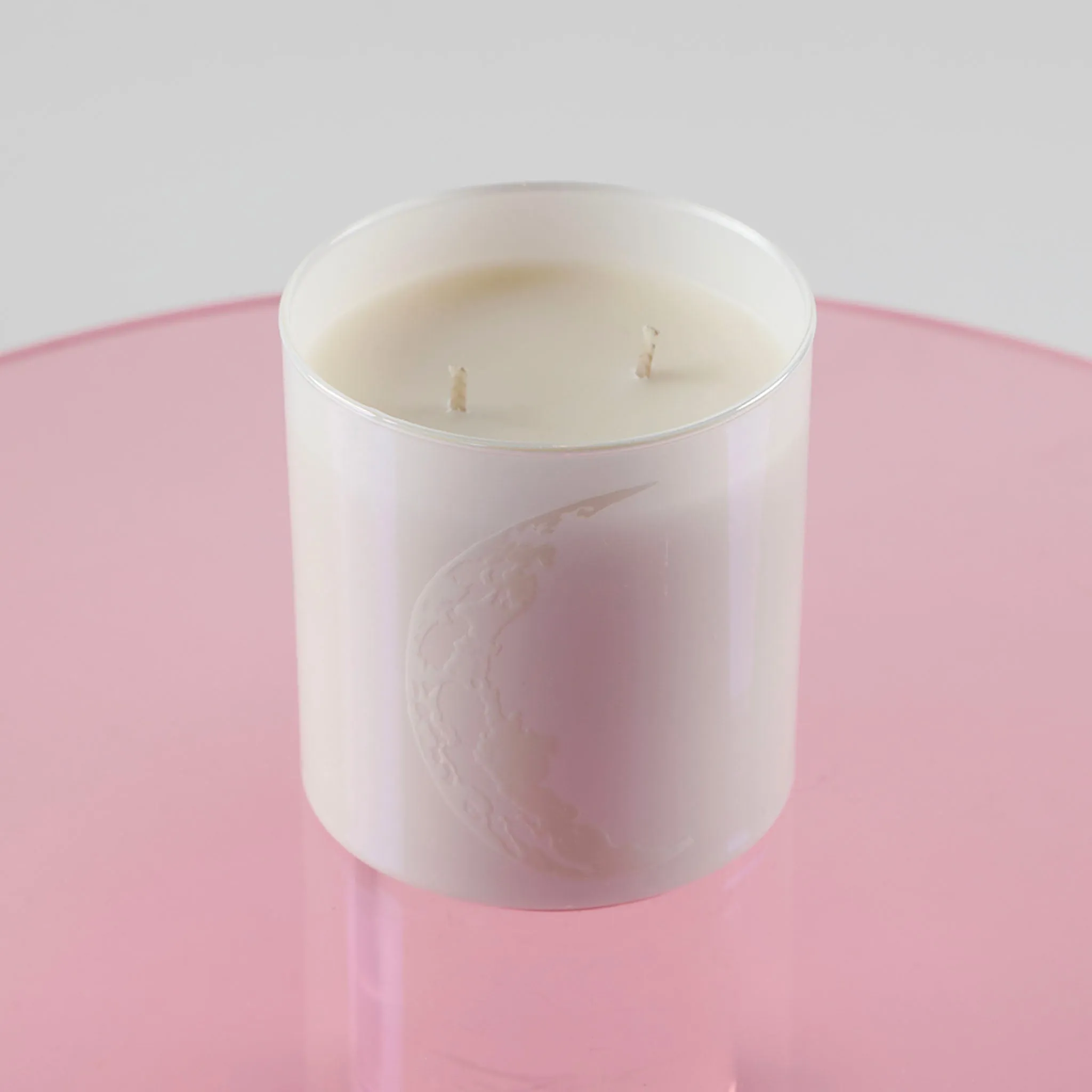 Snow Moon Luna Candle