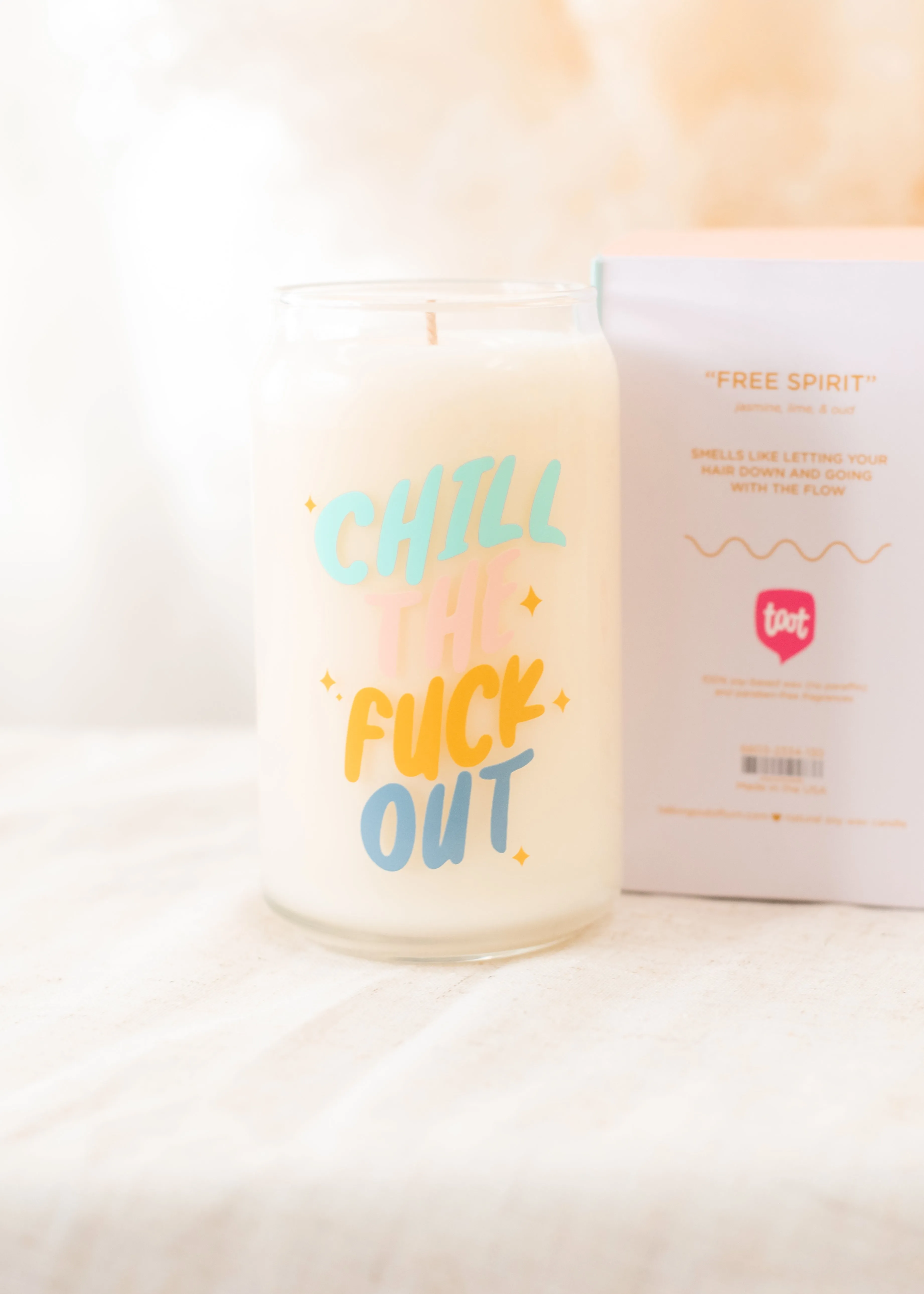 The Can Glass Candle - Toot Sayings