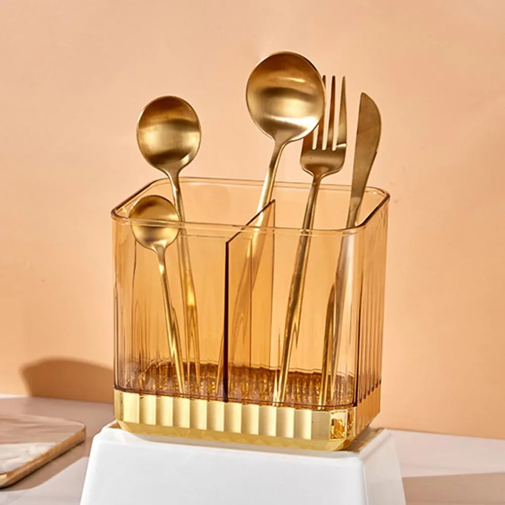 TRANSPARENT CUTLERY ORGANIZER