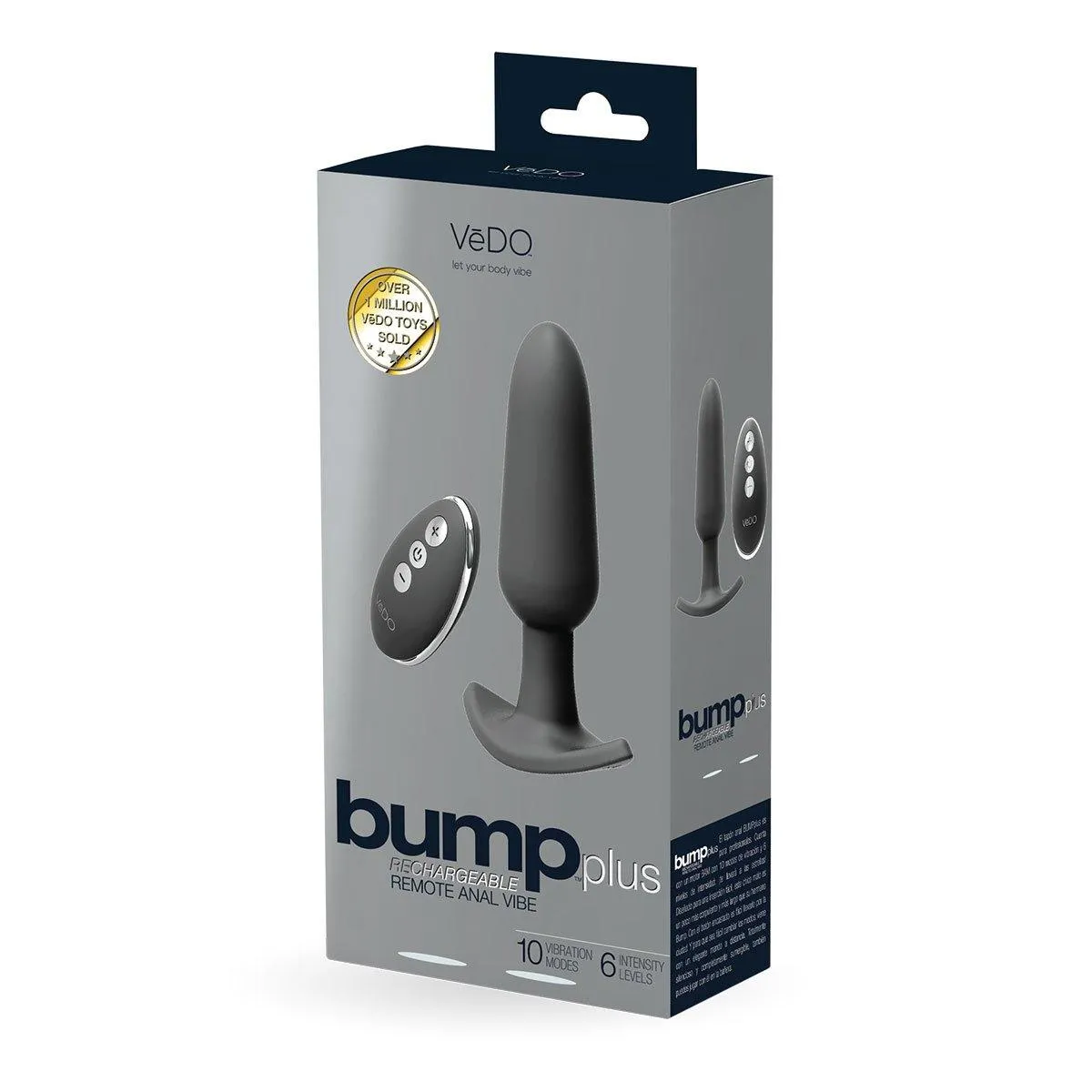 VeDO Bump Anal Vibe PLUS - Black