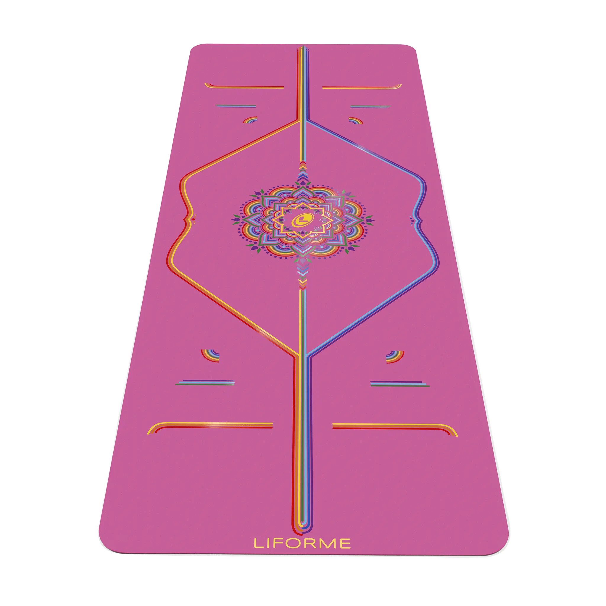 VNP Liforme Rainbow Yoga Mat Grateful Pink - Factory Second