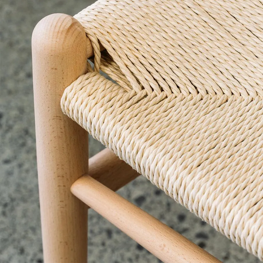 Wishbone dining chair in beech