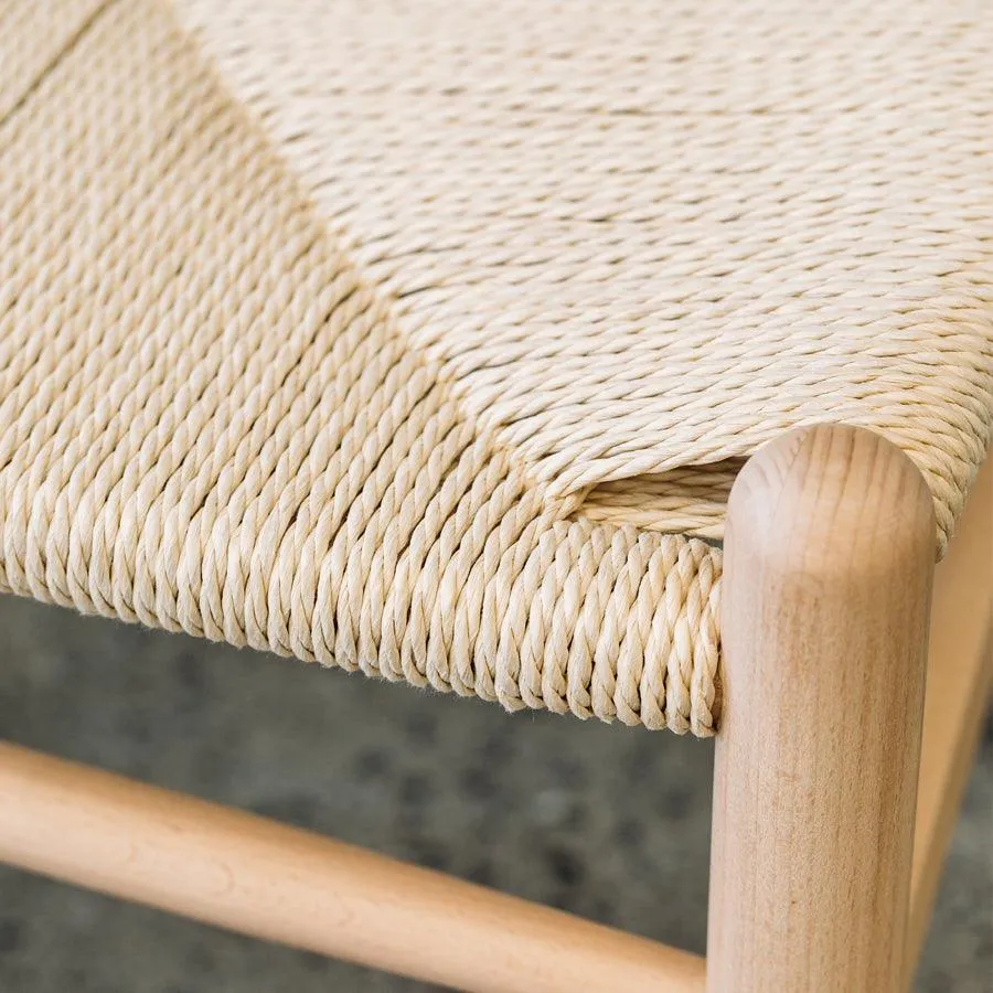 Wishbone dining chair in beech