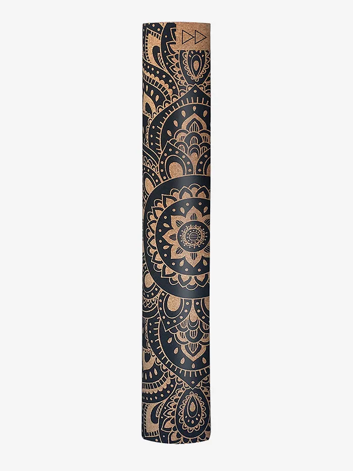 Yoga Design Lab Cork Mat 3.5mm - Mandala Black