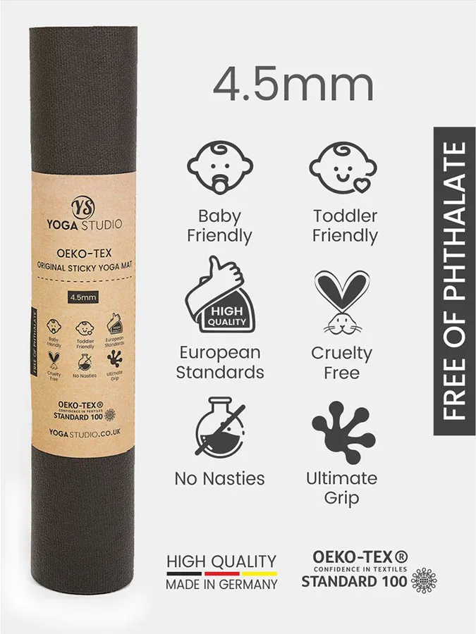 Yoga Studio Oeko-Tex Sticky Yoga Mat 4.5mm