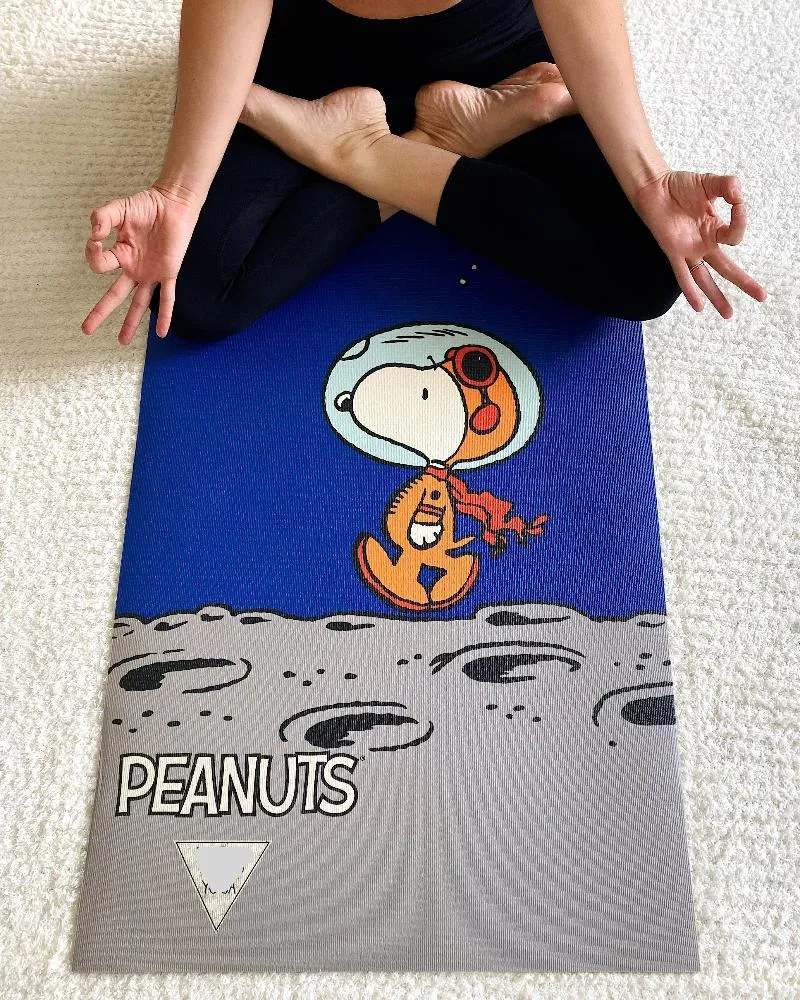 Yune Yoga Mat Peanuts Snoopy Space