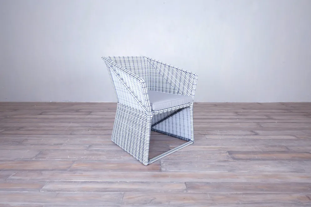 Zebra Dining Arm Chair